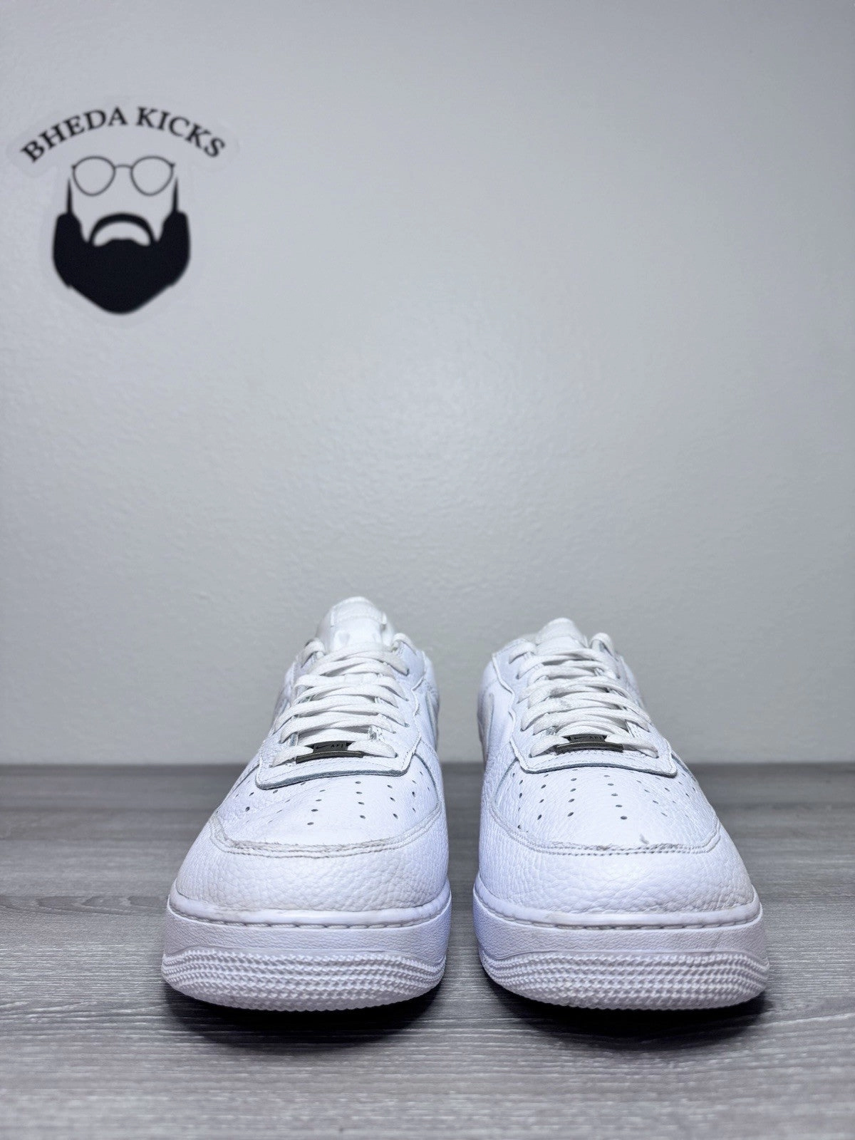 Asics Shoe Lines Size 15 - Nike Air Force 1 Craft Low Triple White CU4865-100 Preowned