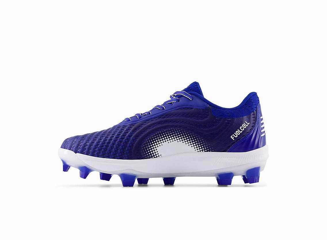 New Balance Men's FuelCell 4040 V7 Molded Baseball Cleats - Team Royal / White - PL4040B7 Pink And Black New Balance Shoes