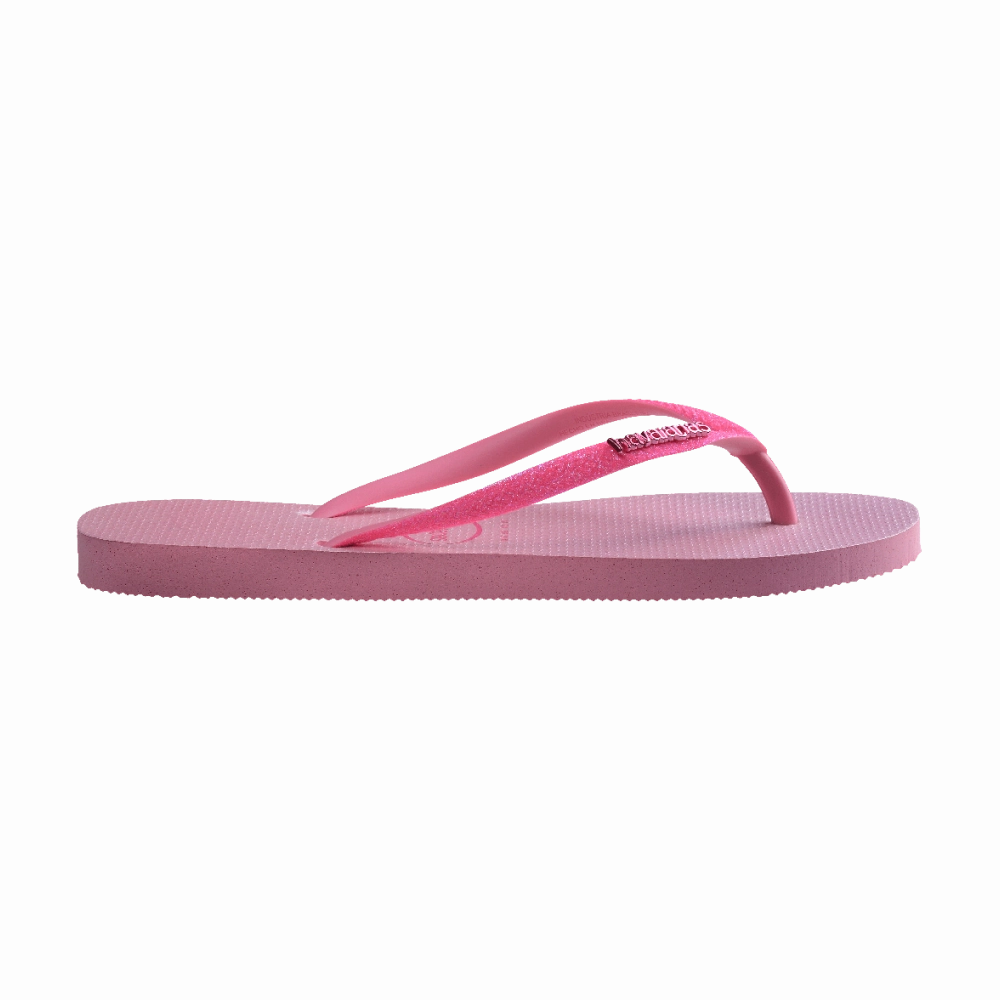 Eva Sole Flip Flops Slim Glitter Iridescent Flip Flops