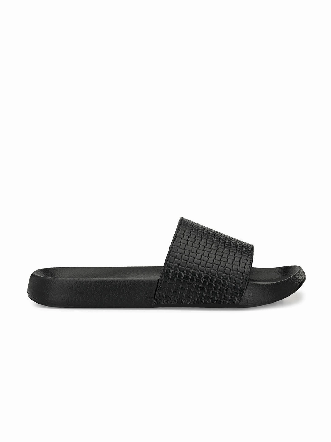 Dr Slippers Clarion Black Sliders