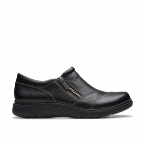 CLARKS | CASUAL SHOES | WOMEN | CERTINA PURE BLACK LEATHER | BLACK Shoes Running Sale