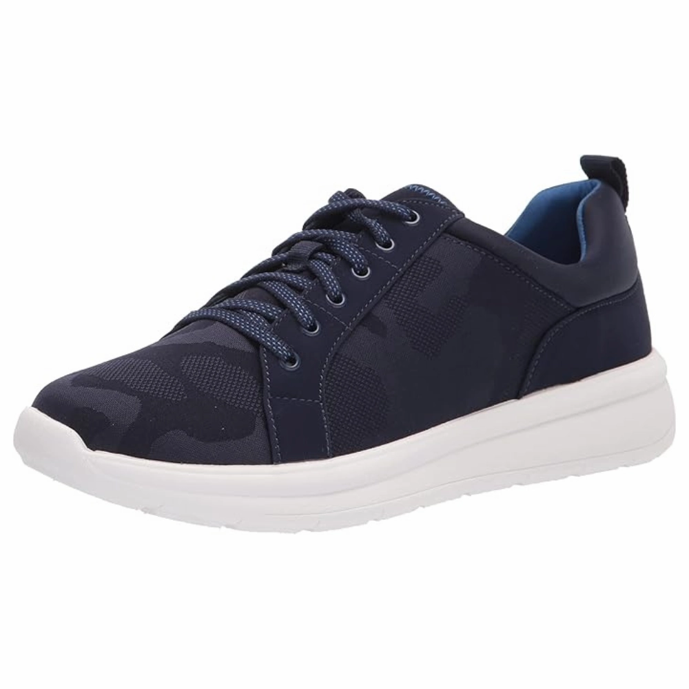 Originals Ozweego Casual Clarks Ezera Lace Dark Navy Knit Sneaker (Women's)