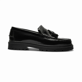 Loafers Mk Shoes Playboy Florida Polido leather Black polido shoe