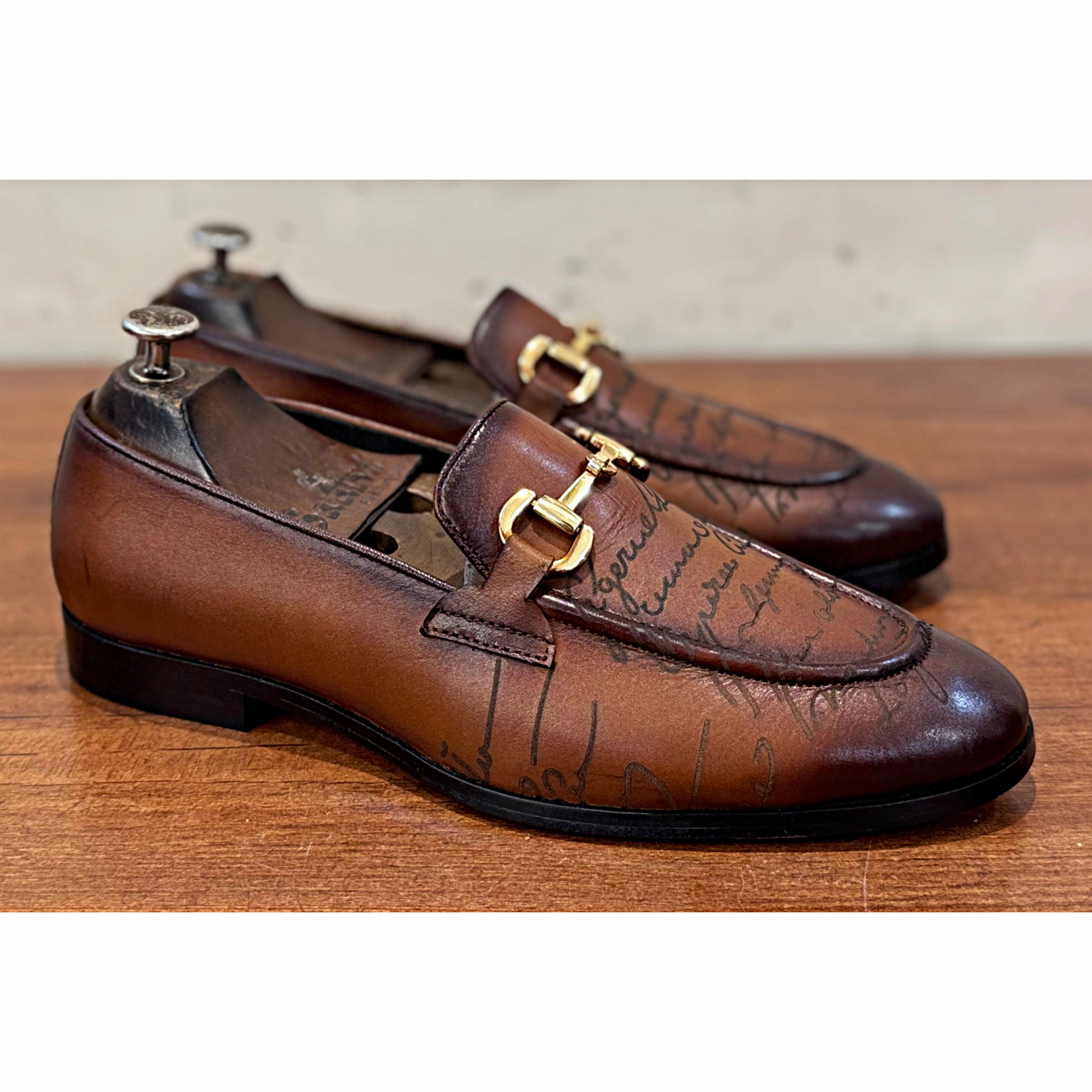 Saalvi's Signature Loafers Tan Slip On Loafers Shoes