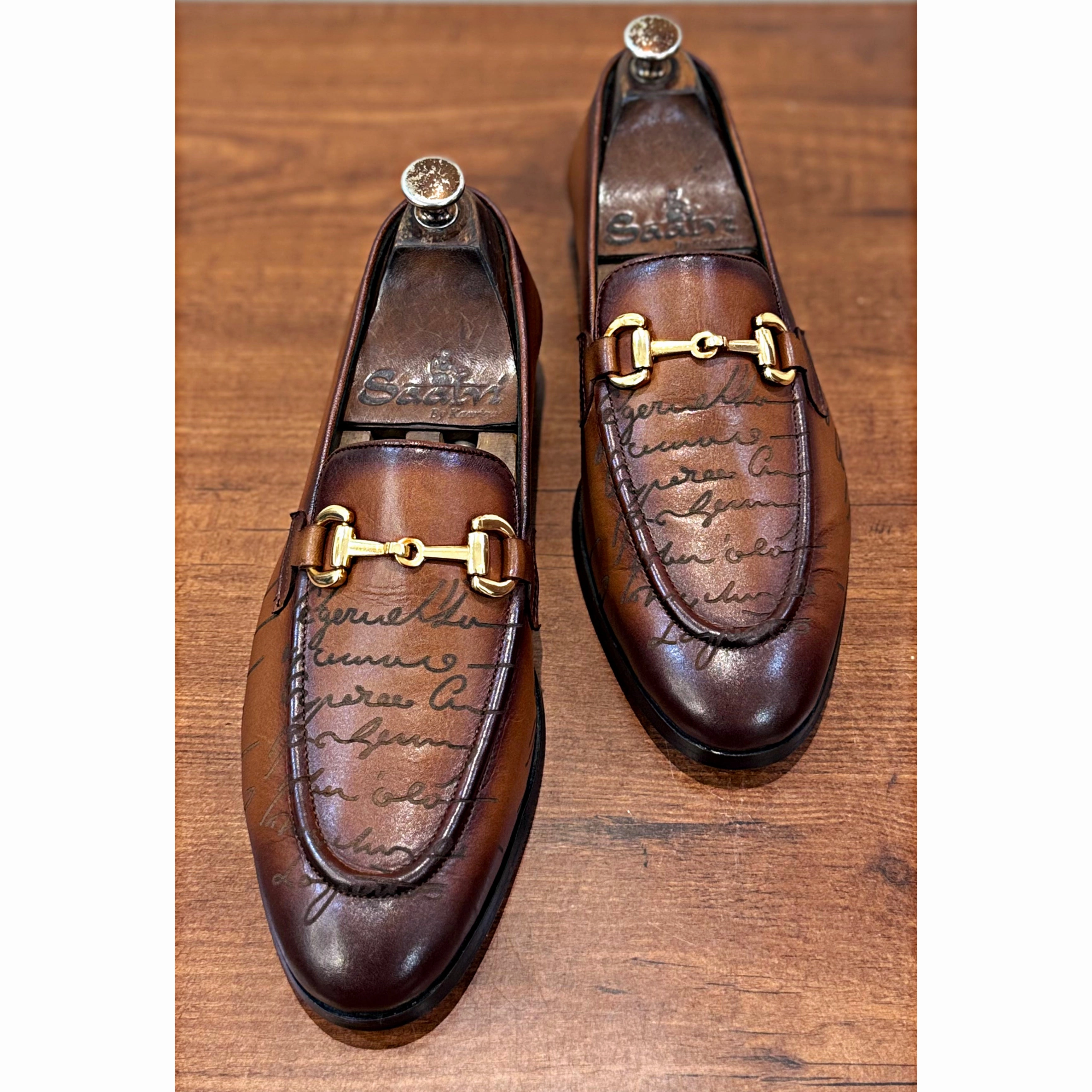 Chinos With Loafers Saalvi's Signature Loafers Tan