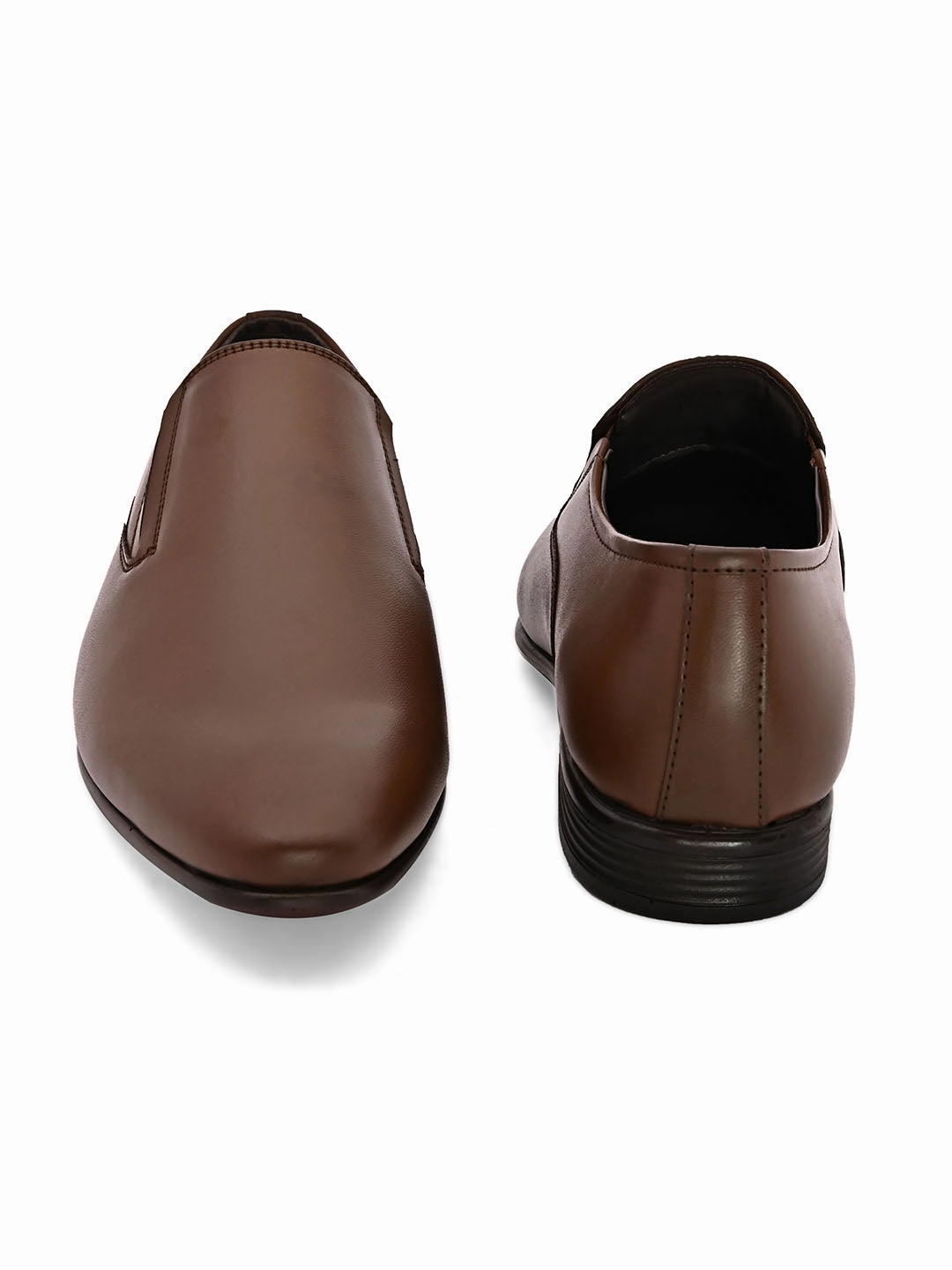 Mode Brown Slip-Ons Narrow Loafers