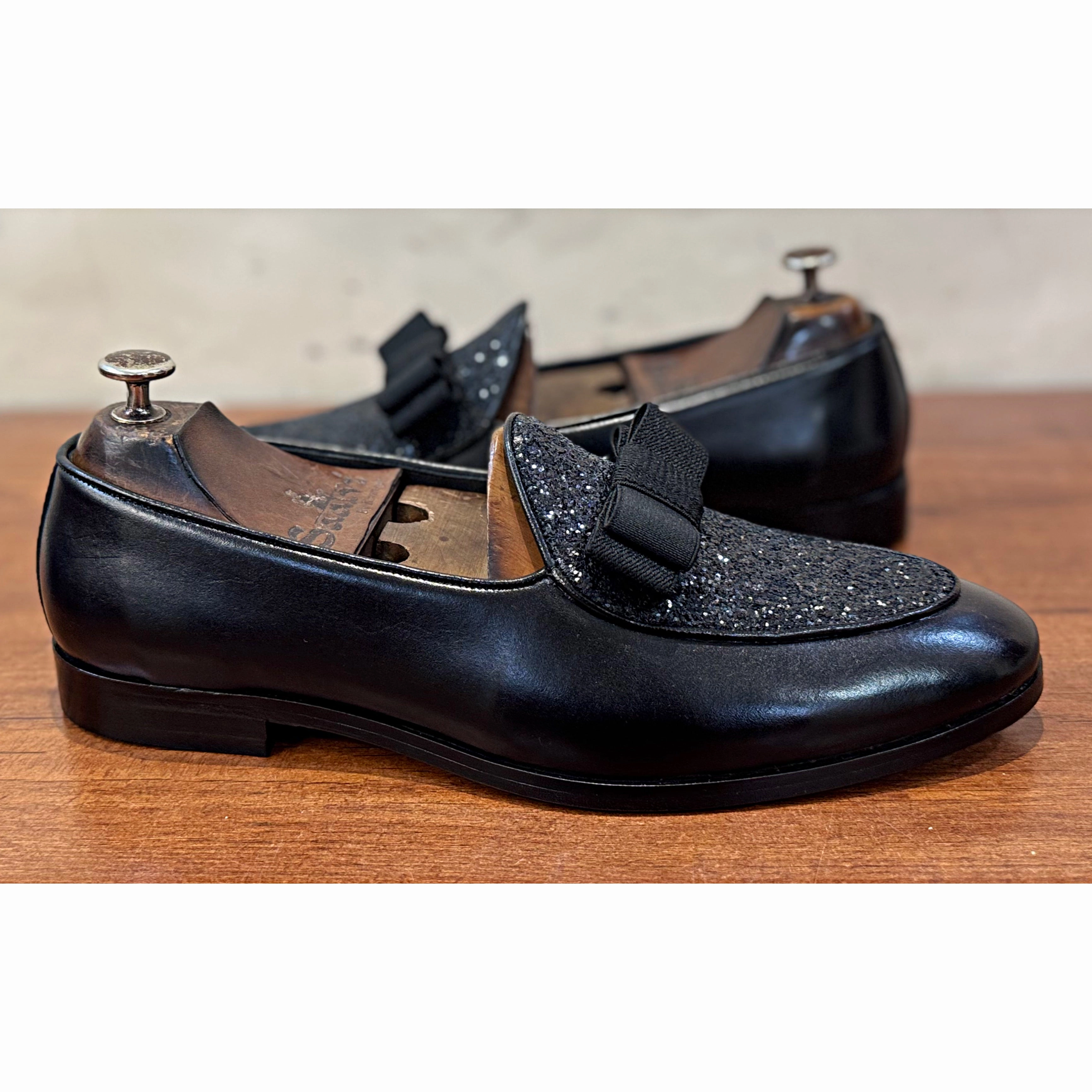 Belgian Loafers Bling Bow Andre Loafers
