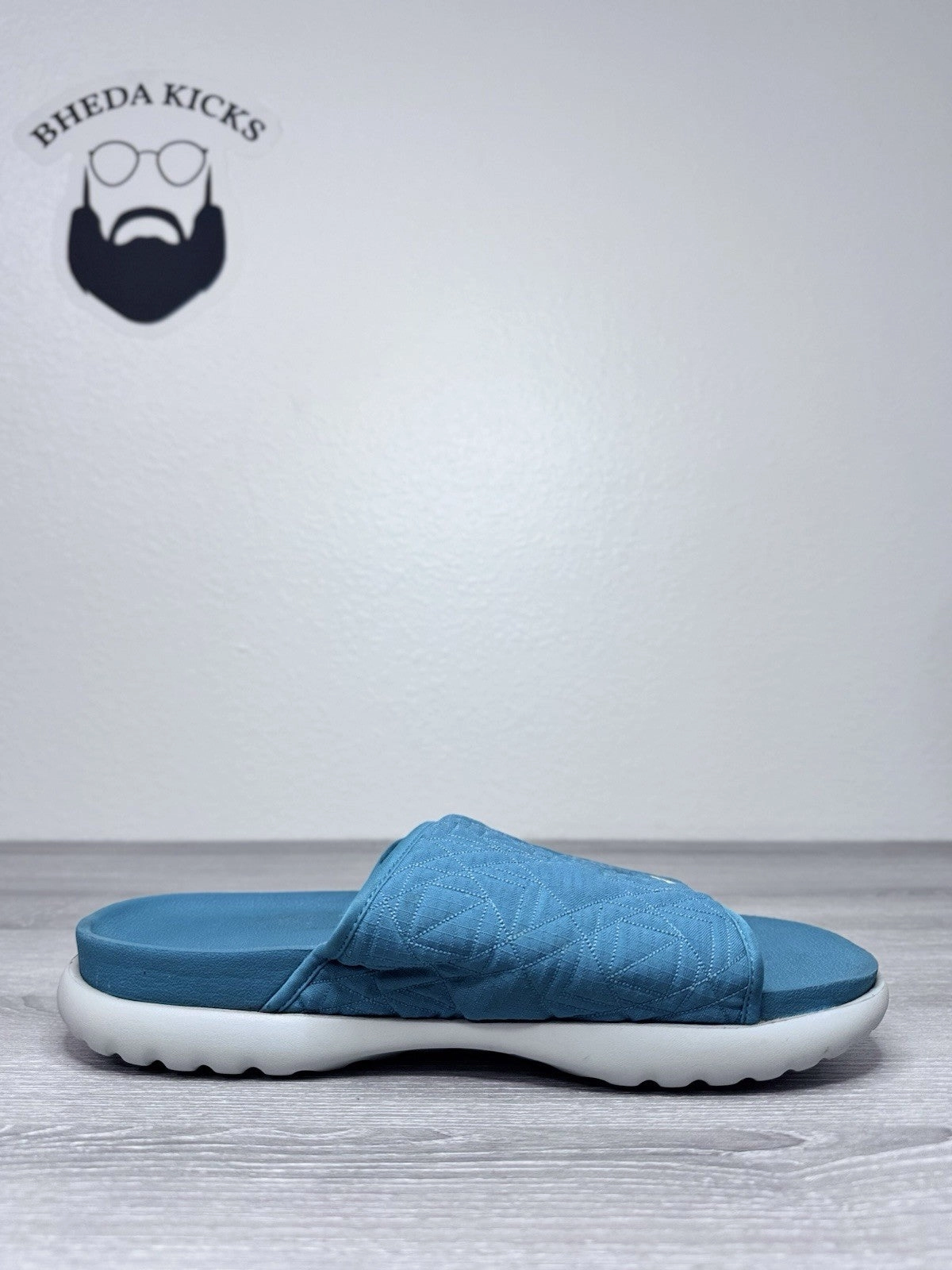 Size 12 - Nike Asuna 2 x FutureMovement Mineral Teal  Sequoia Slides FB9762-300 Yuji Nishida Shoes Asics