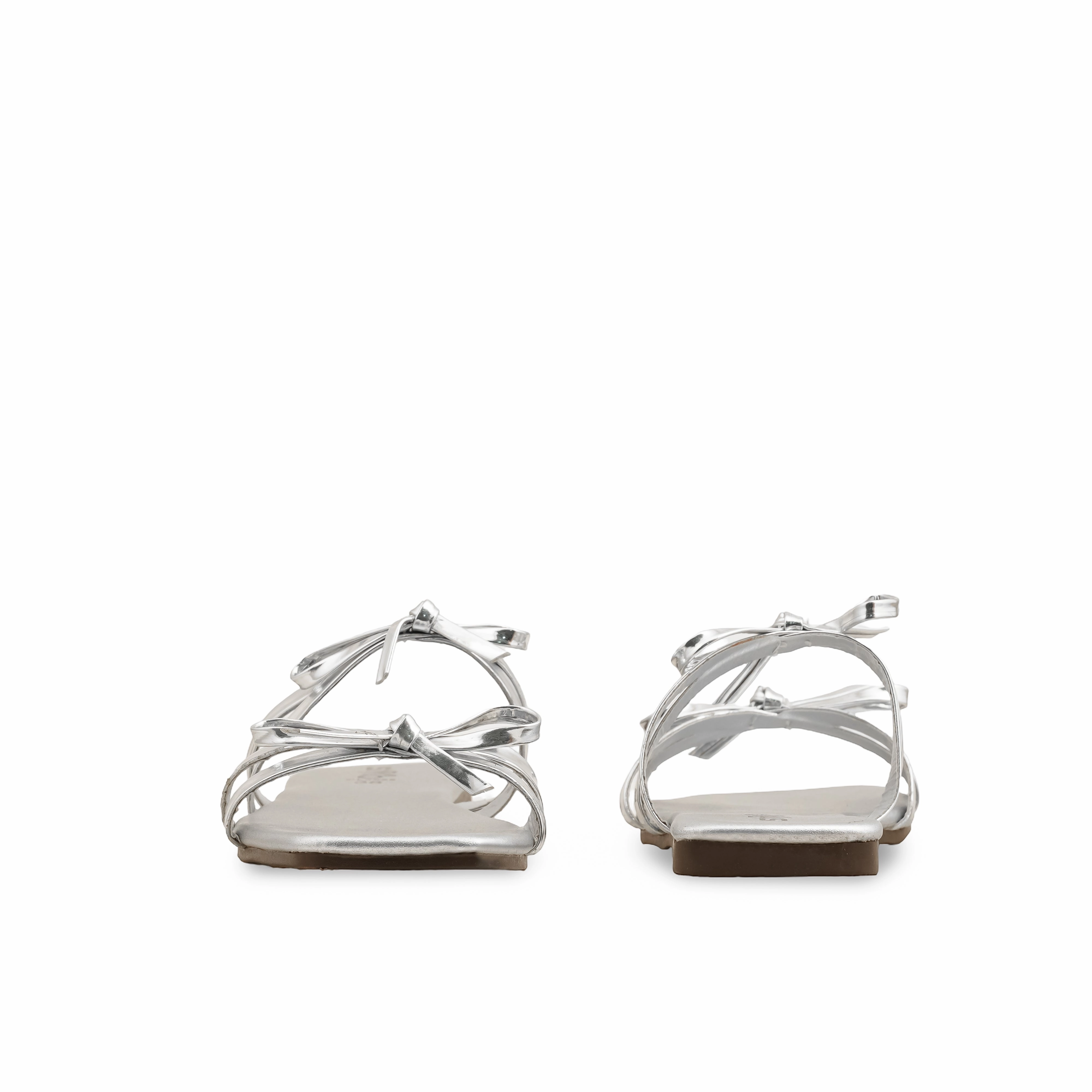Silver Casual Slipper CL2068 Totes Slides