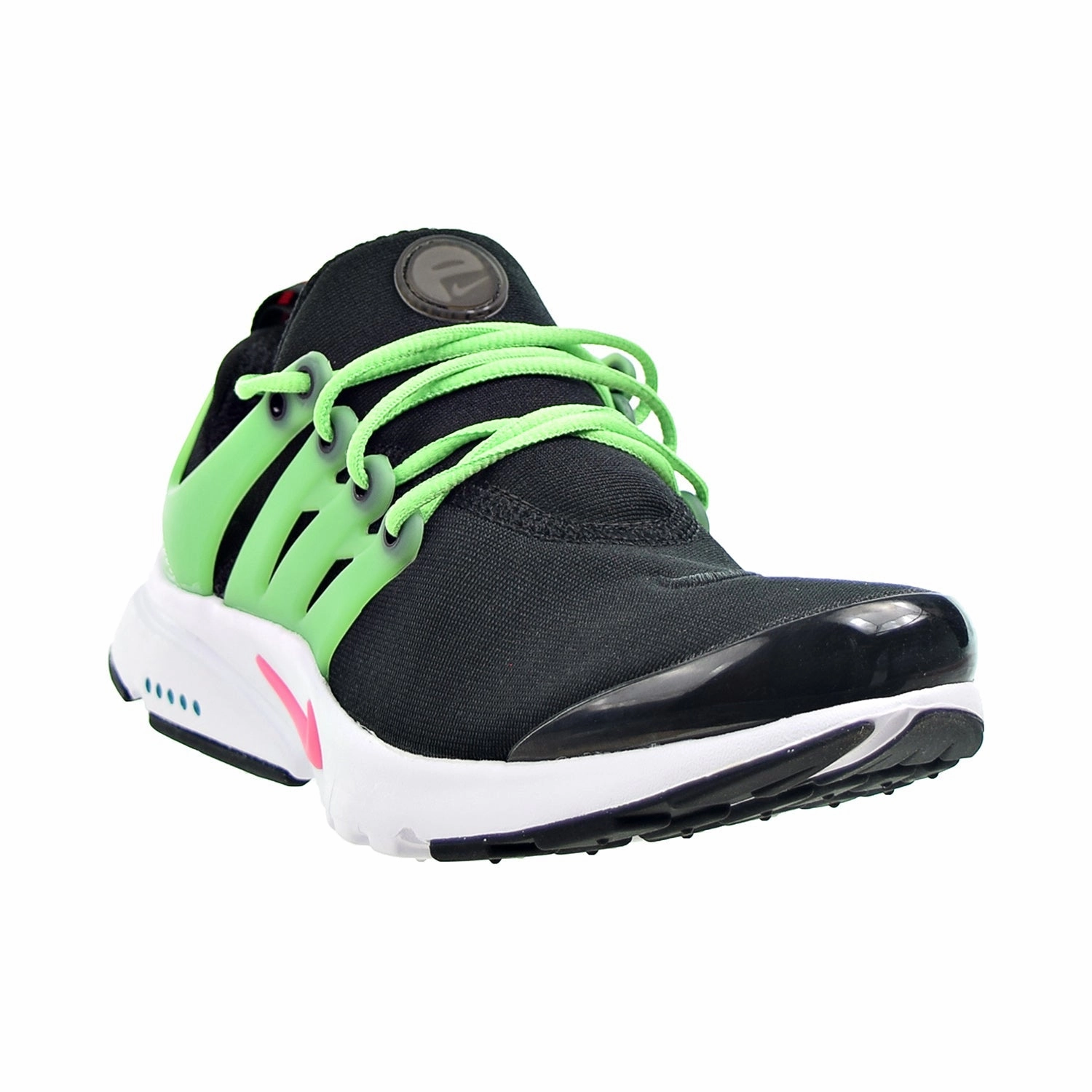 Asics Split Second 9 Wrestling Shoe Nike Air Presto "Green Strike" Big Kids' Shoes Black-Hyper Pink-White