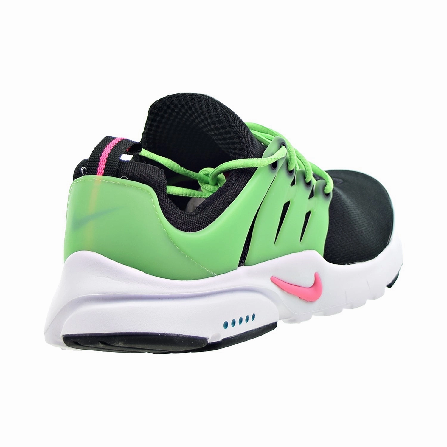 Nike Air Presto "Green Strike" Big Kids' Shoes Black-Hyper Pink-White Asics Tiger Sport Shoes
