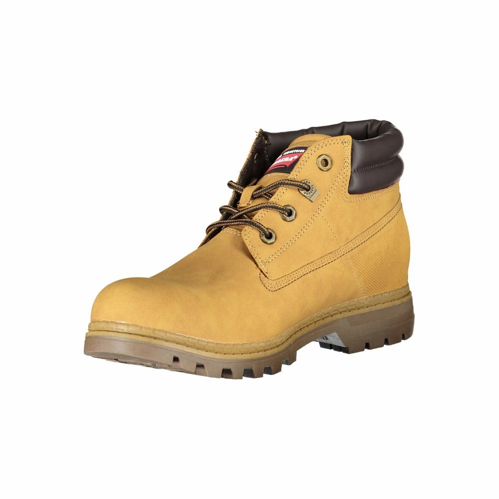 Carrera Yellow Polyester Men Boot Branded Shoes