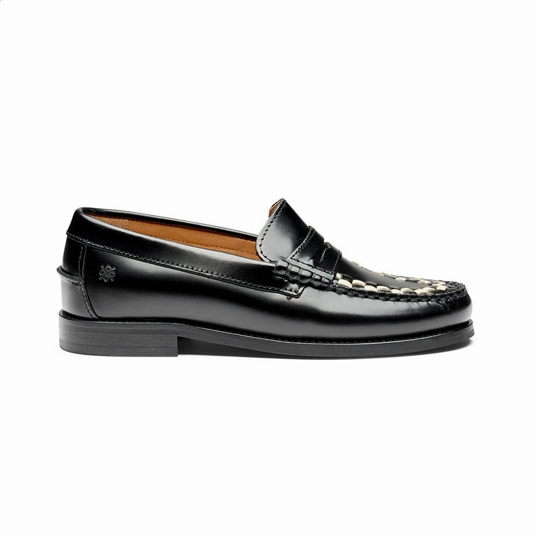 Playboy The Sofia Black/White polido loafers Allen.edmonds Loafers
