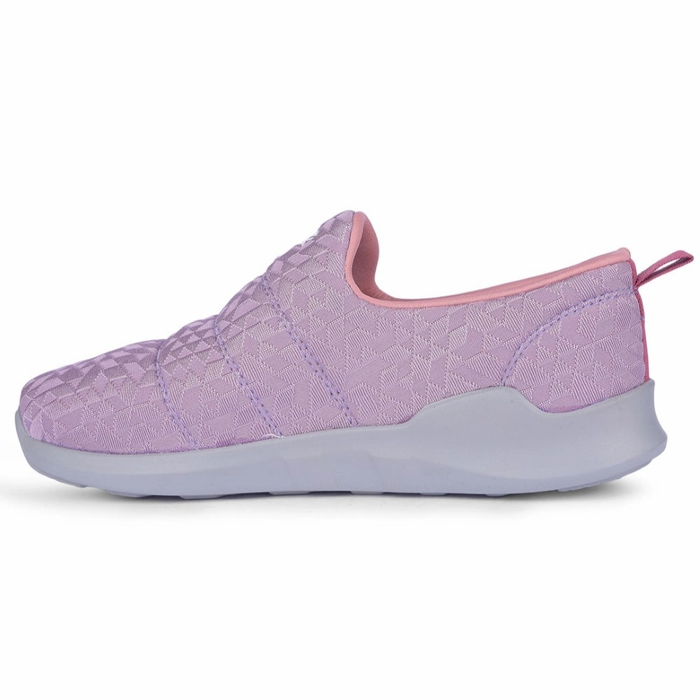 Leap7x Pink Non Lacing Casual Shoes For Women AVILA-96 By Liberty Velophasis Casual Shoes