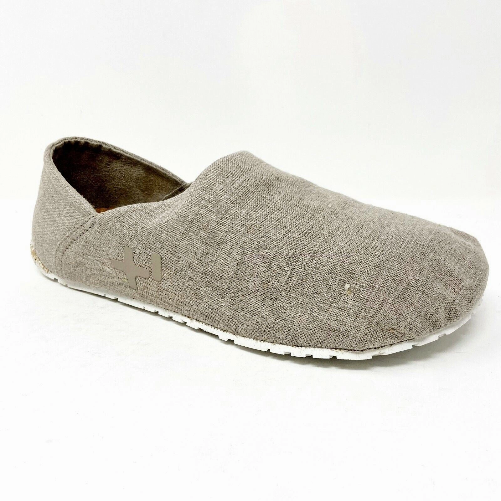 Flat Autism Shoes OTZ Shoes Espadrille Linen Natural Mens Slip On Loafer Shoes 04087 251