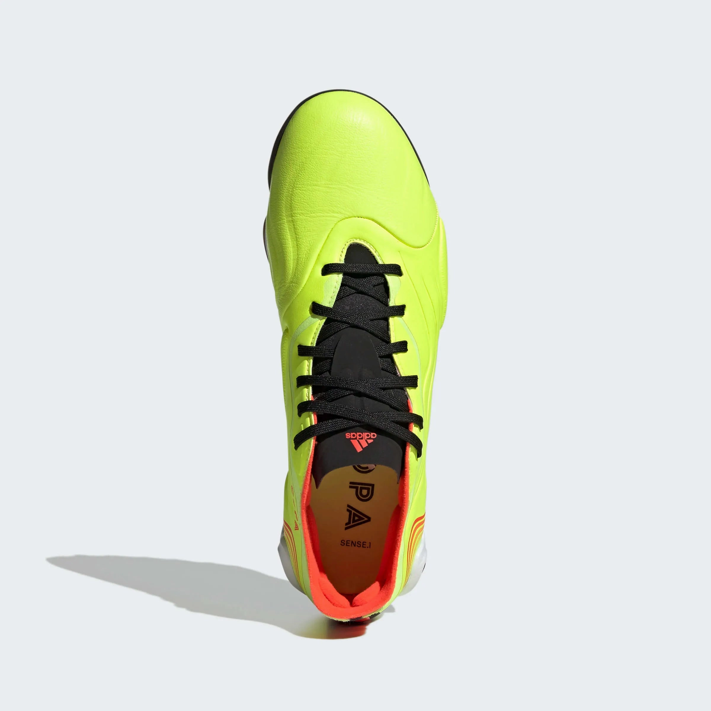 Tan Adidas Shoes adidas Copa Sense .1 Turf - Solar Yellow-Black