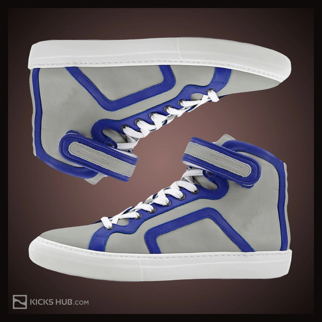 PIERRE HARDY Pierre Hardy Trim Men Leather Gray Fashion Sneakers Air Max 270 React Se Casual Shoes