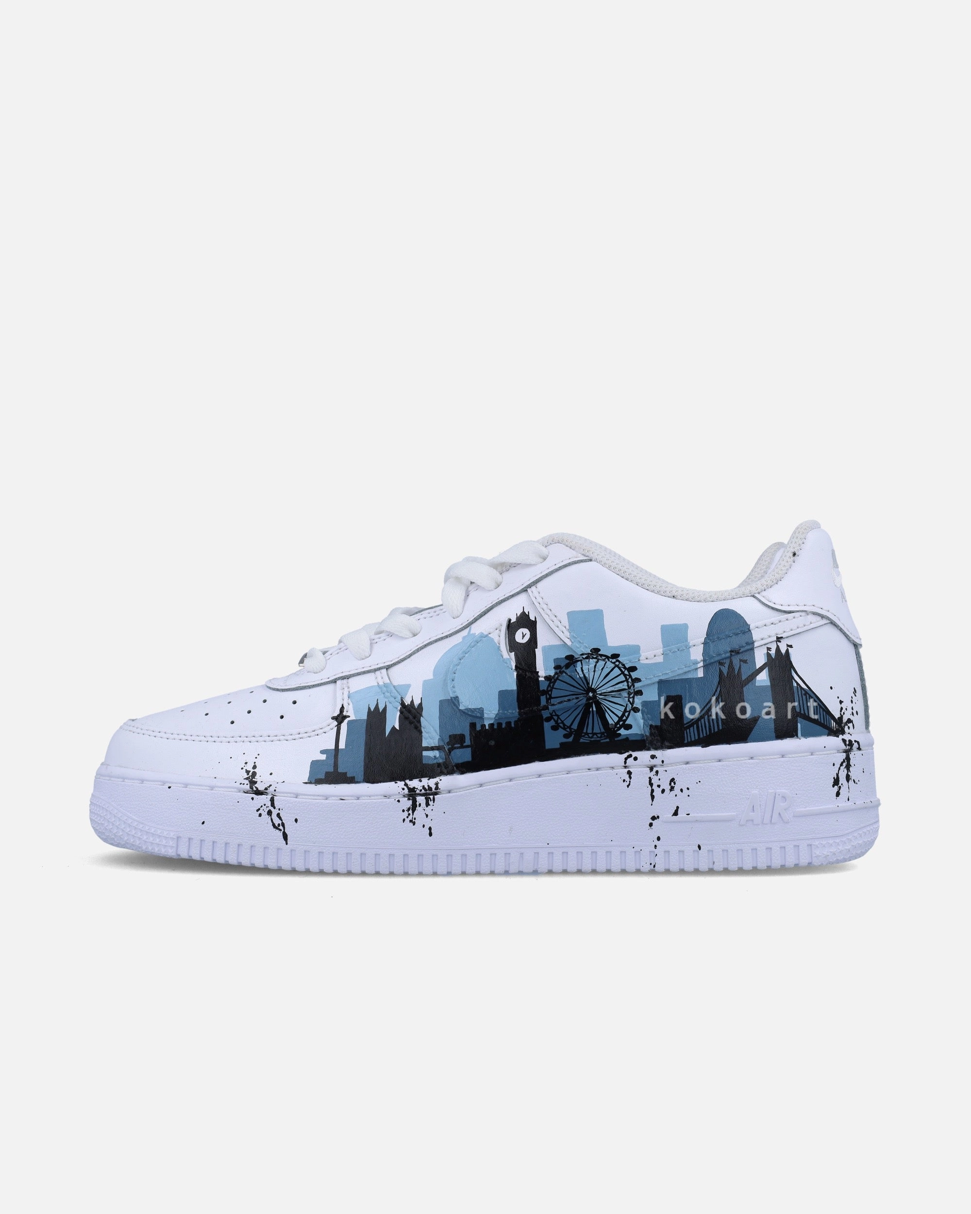 Asics Top Rated Running Shoe AF1 London Skyline