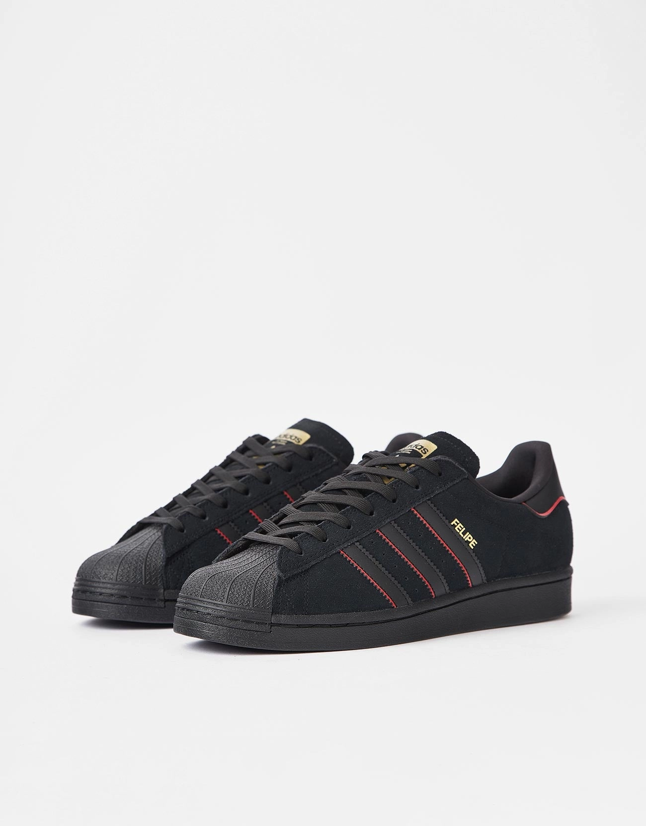 Adidas Terrex Ax4 Mid Gore-tex Hiking Shoe adidas x Felipe Superstar ADV Skate Shoes - Core Black/Better Scarlet/Gold Metallic