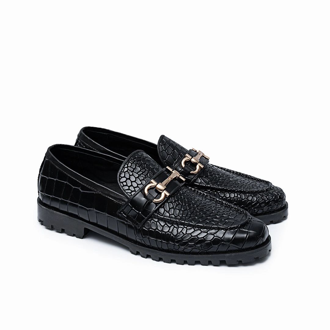 LS Pure Leather Handmade Urban Edge Chunky Loafers LS-406 Carlos Loafers