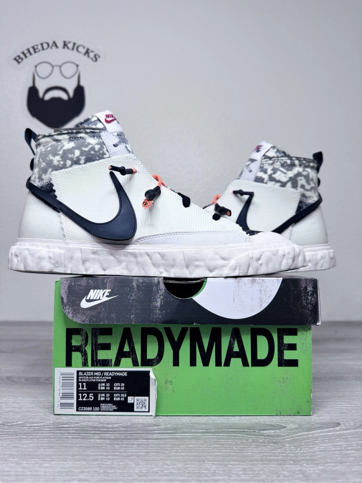 Asics Gel Rocket 8 Volleyball Shoe Size 11 - Nike Blazer Mid Readymade White Vast Grey Volt Orange CZ3589-100