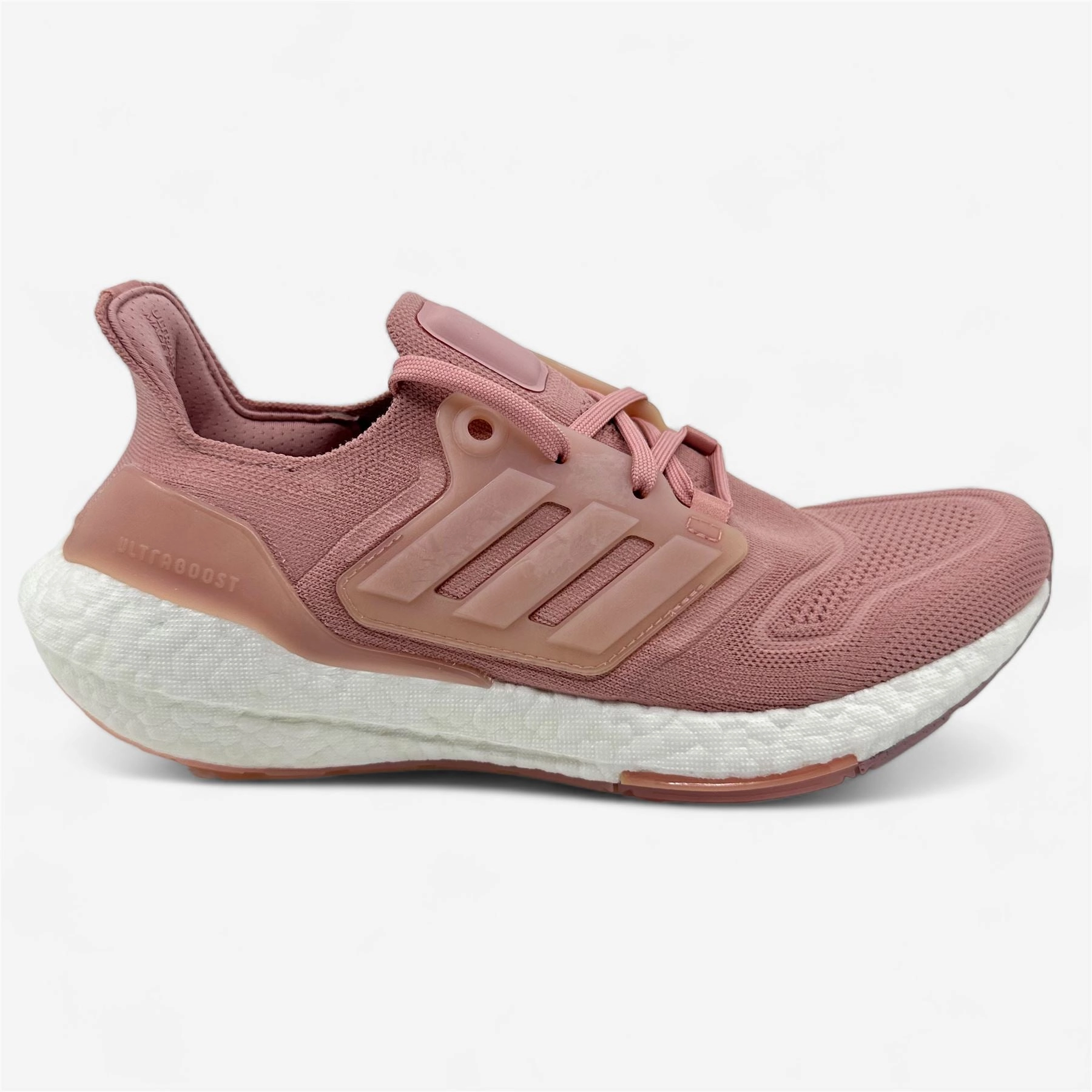 Adidas UltraBoost 22 Mauve Pink White Womens Size 8 Athletic Sneaker Orthotic Insoles For Running Shoes