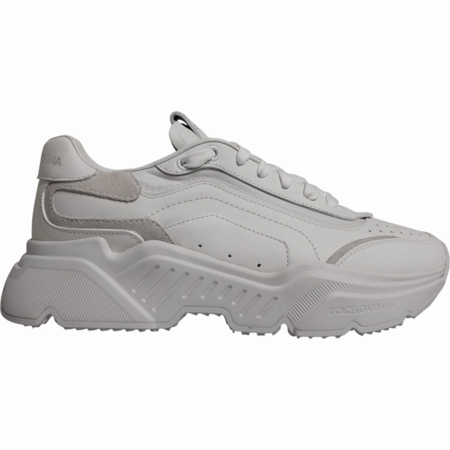 Slip On Canvas Sneakers Dolce & Gabbana White Daymaster Low Top Sneakers Shoes