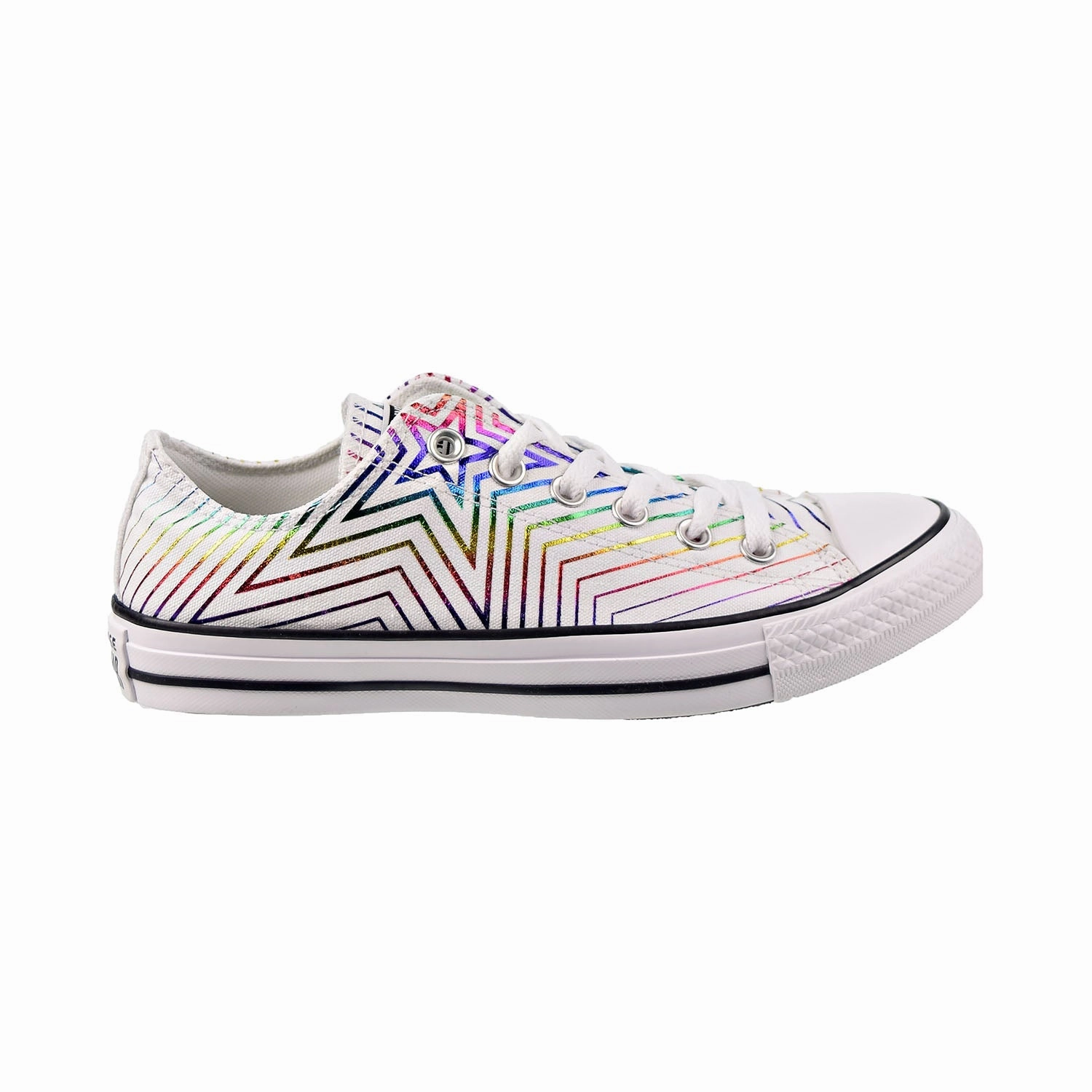Mschf Sneakers Converse Chuck Taylor All Star Ox "All Of The Stars" Women's Shoes White-Black