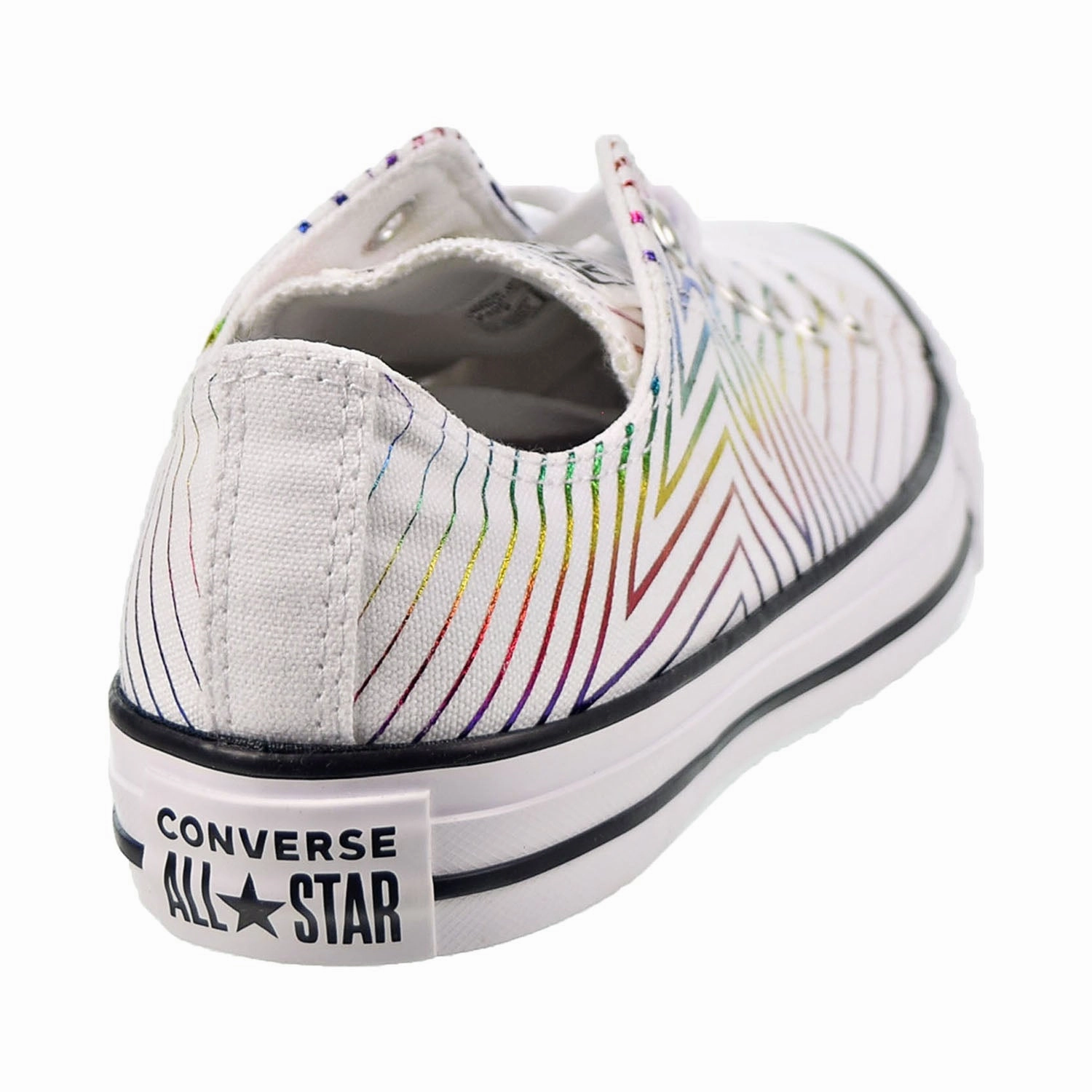 Converse Chuck Taylor All Star Ox "All Of The Stars" Women's Shoes White-Black Lebron Basketball Sneakers