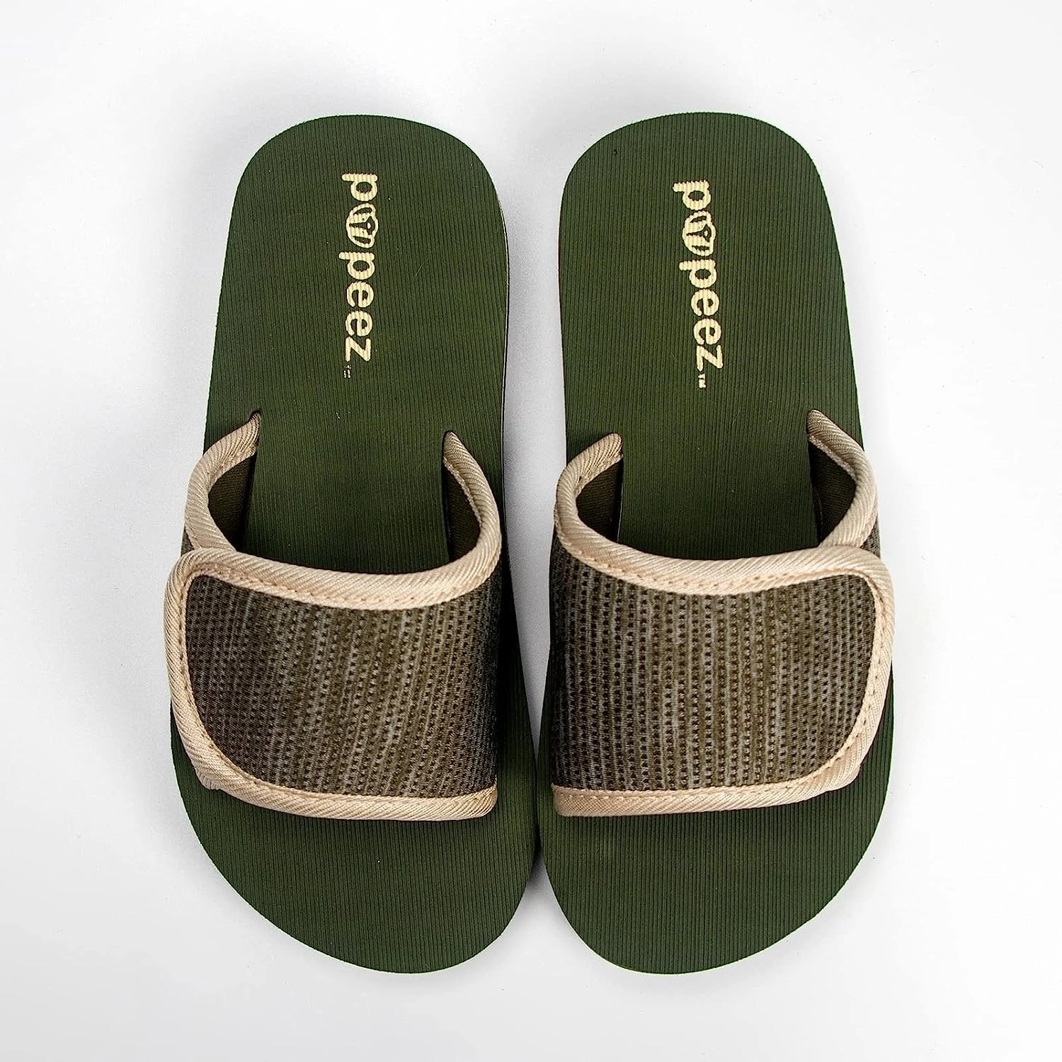 Pupeez Boys Open Toe Slipper Sandals for Indoor/Outdoor Fashion Father and Son Matching Slippers Crochet Slippers