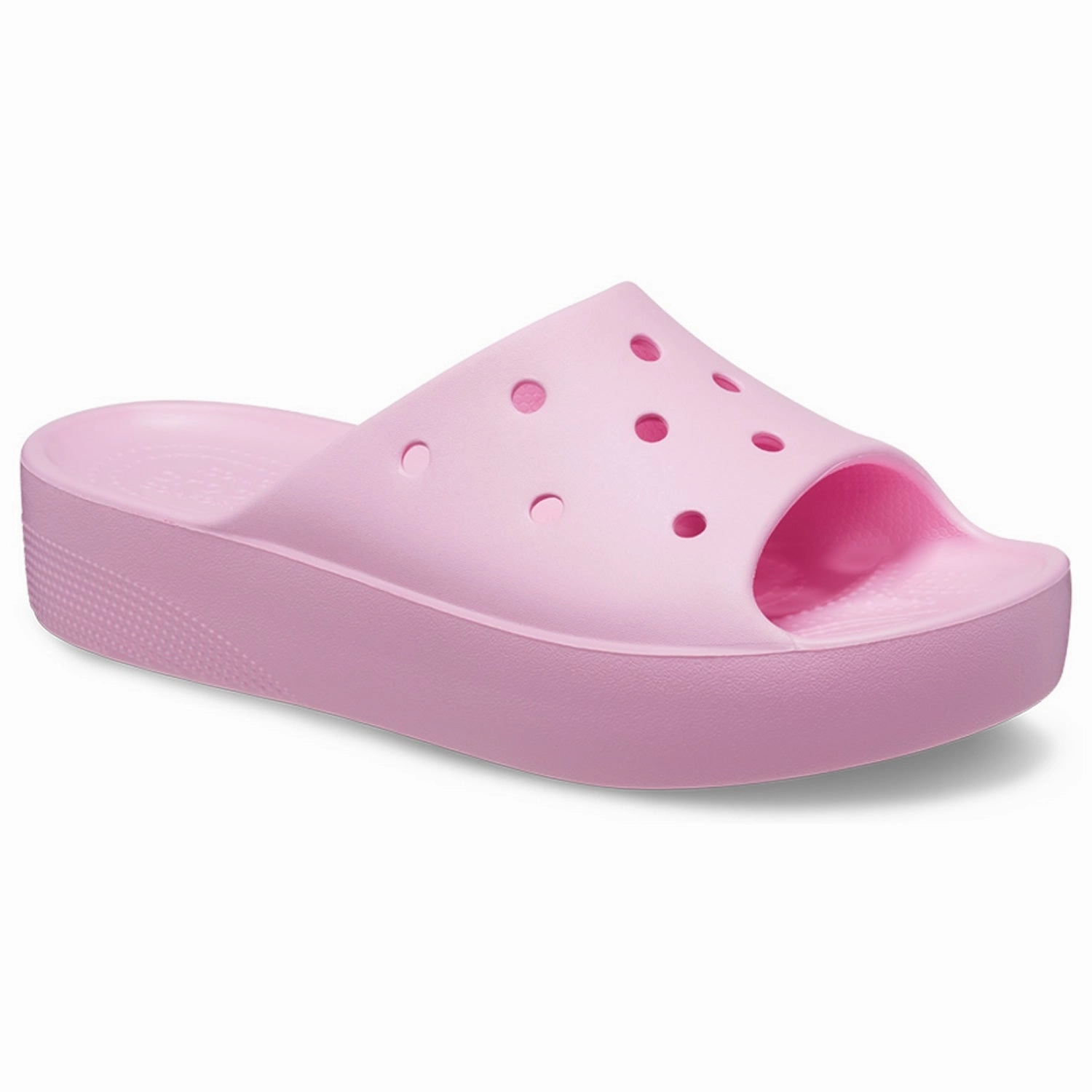 Yarn Flip Flops Crocs Classic Platform Slide (208180) - Flamingo