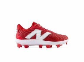 New Balance 9060 Dark Olive New Balance Men's FuelCell 4040 V7 Molded Baseball Cleats - Team Red / White - PL4040R7