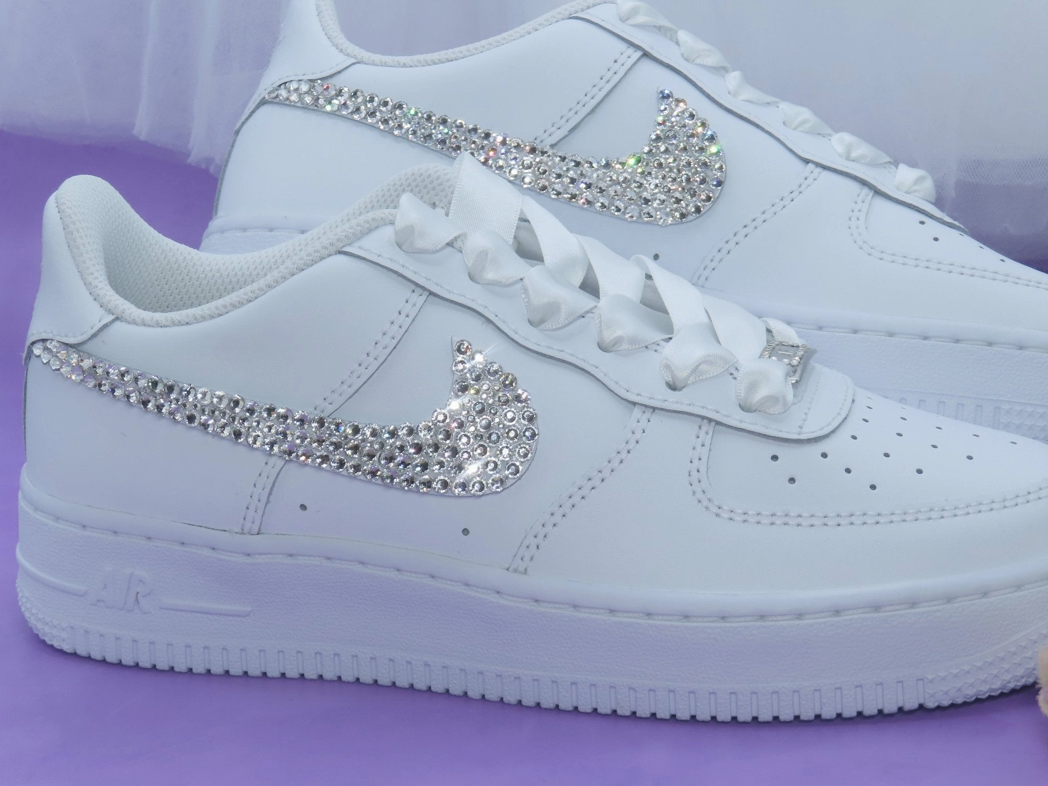 Custom Crystal Bridal Nike Air Force 1.. Asics Gel Excite Trail Shoes