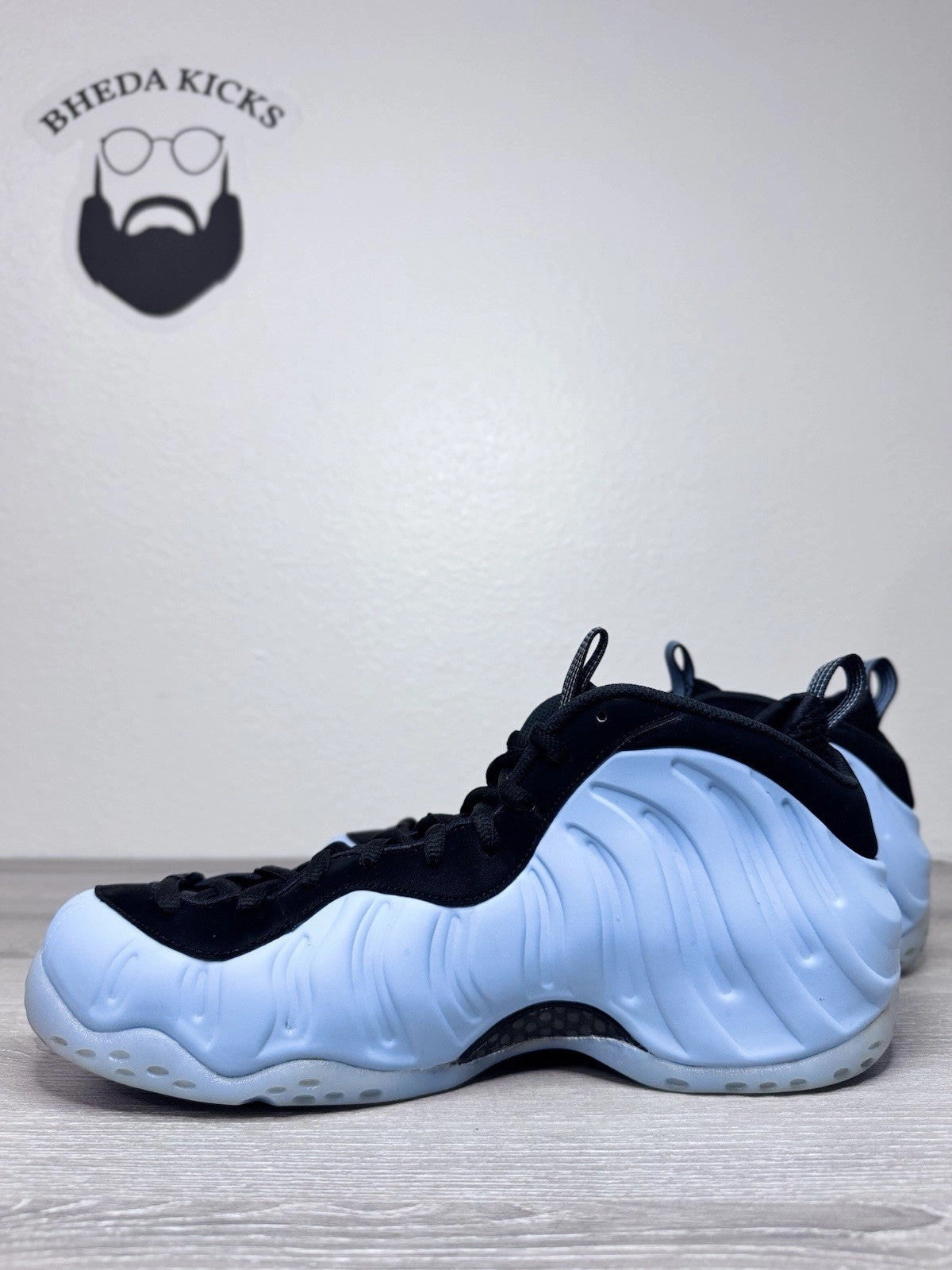 Asics Flat Sole Shoes Size 12 - Nike Air Foamposite One 2025 Psychic Blue HJ6014-400 Preowned