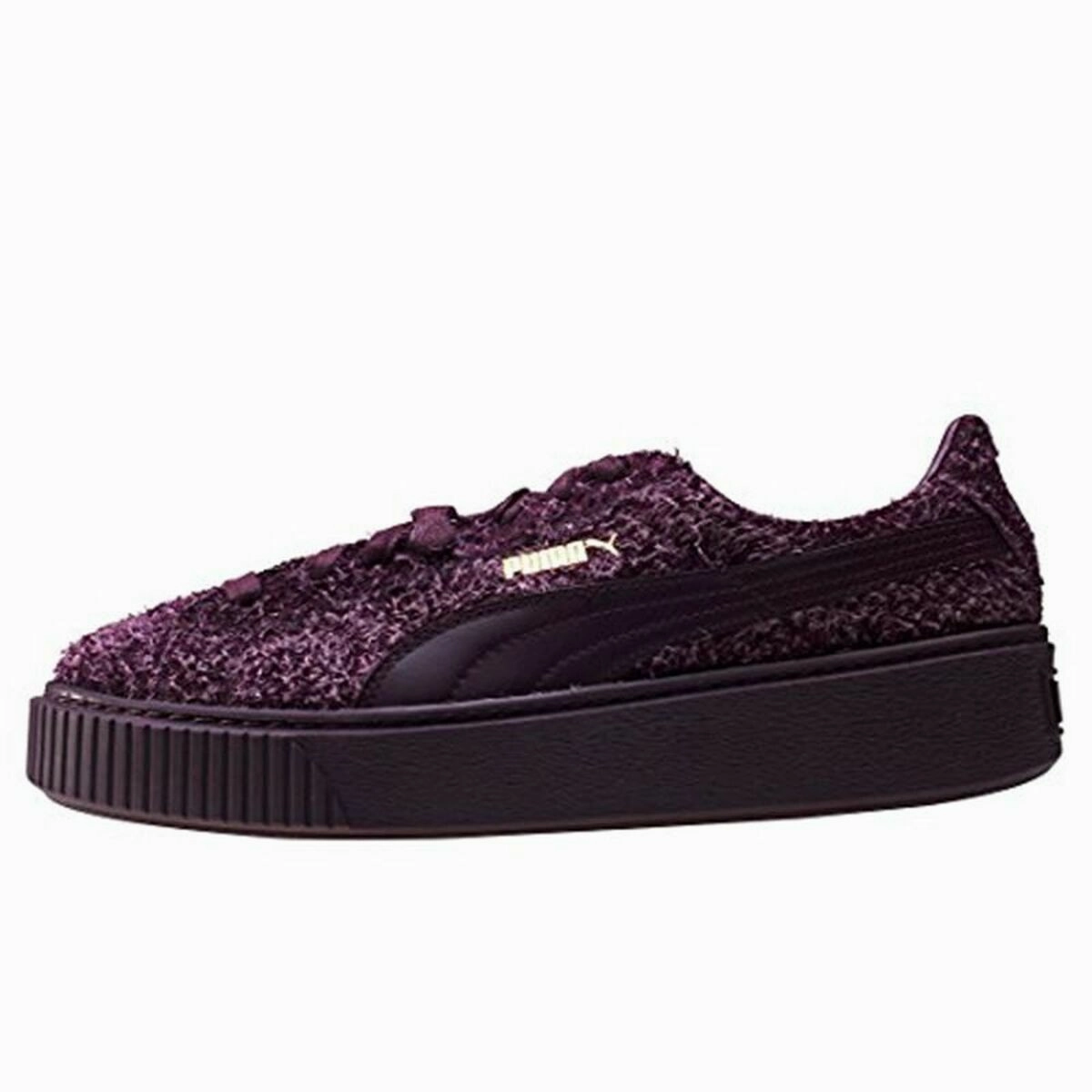 Sports Trainers for Women Puma Suede Platform Eletal  Purple Puma Tazon 6 Fm Running Shoes