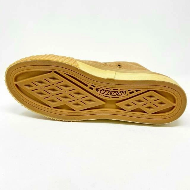 PF Flyer Center Hi Tan Brown Womens Retro Casual Shoes PM11OH2L Casual Shoes To Wear With Jeans