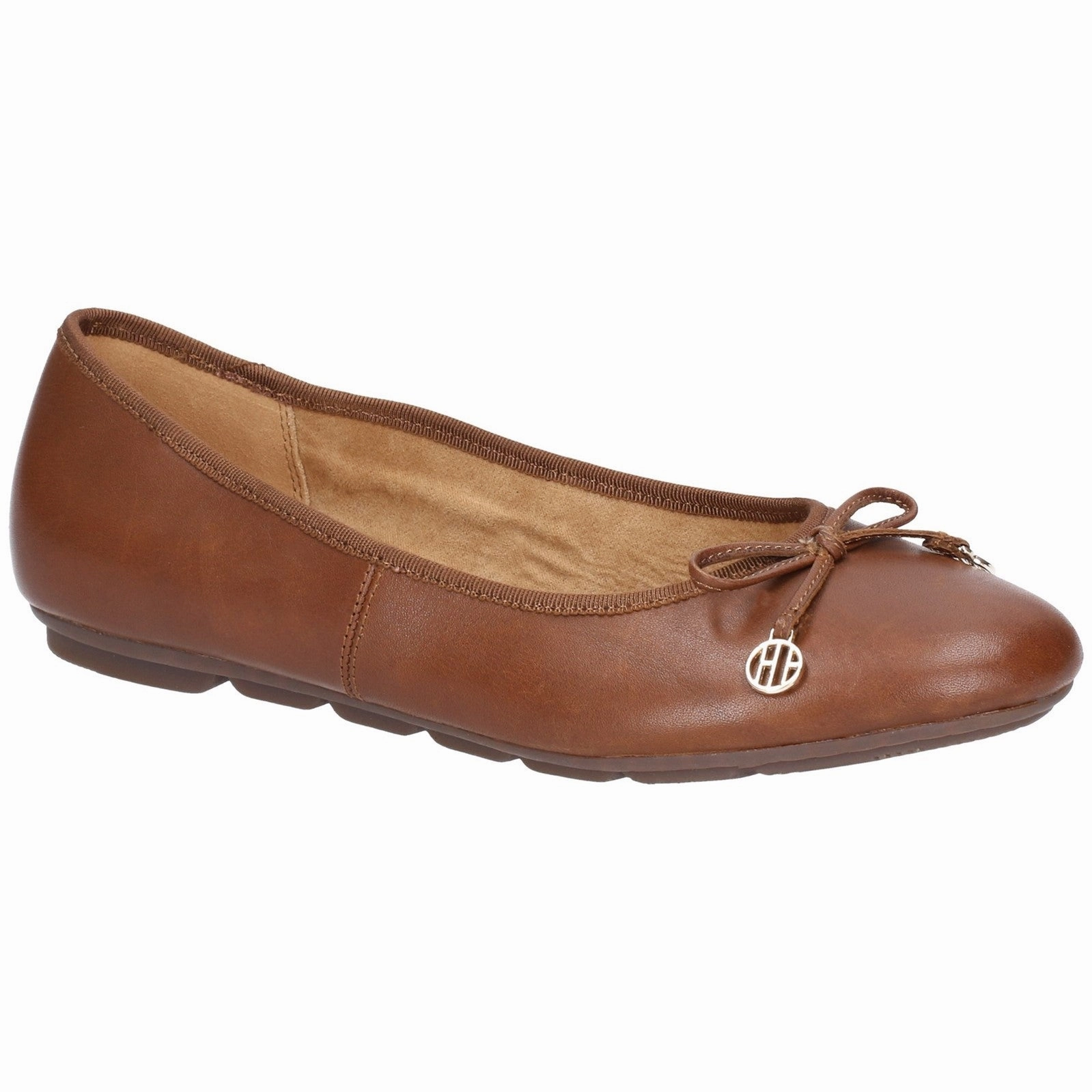 Brown Abby Bow Slip-On Ballet Shoes Running Shoes For Flat Feet And Overpronation