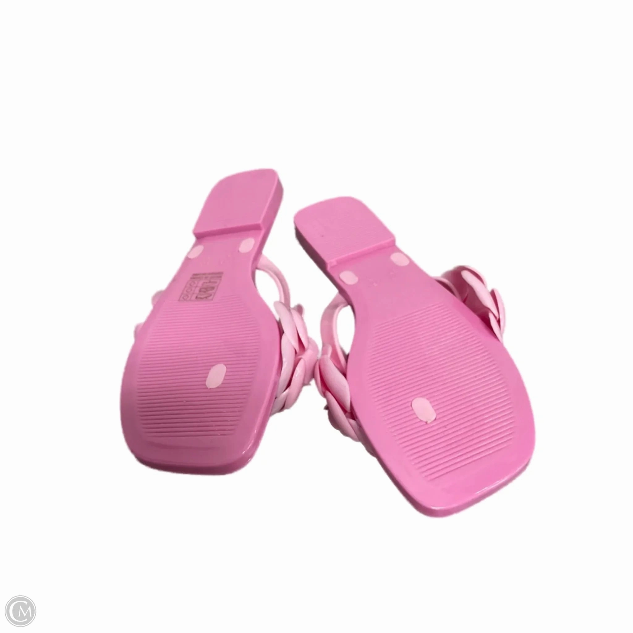 Sandals Flip Flops By Jeffery Campbell In Pink, Size: 6 Kappa Flip Flops