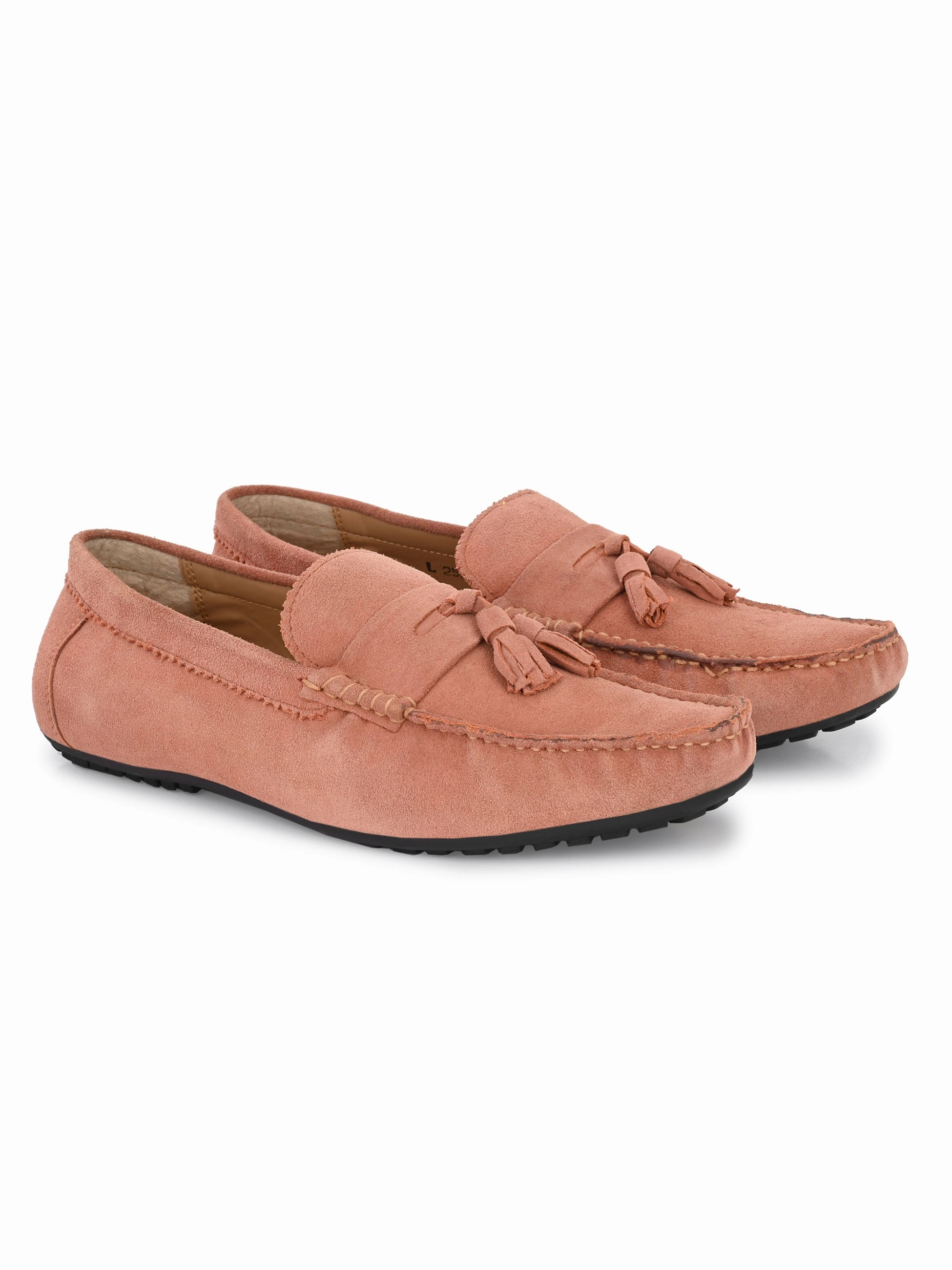 Dash Peach Driving Loafers Salvatore Ferragamo Suede Loafers