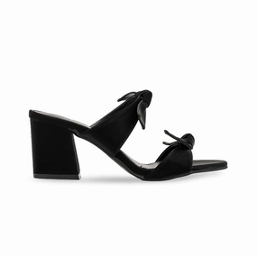 Black Formal Slipper FR8381 Bow Slippers