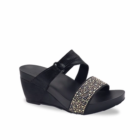 Originals Samba Og Casual Shoes Strappy Rhinestone Wedge Sandals 3" inch [Arch-legance Series][ODD SIZES LEFT]