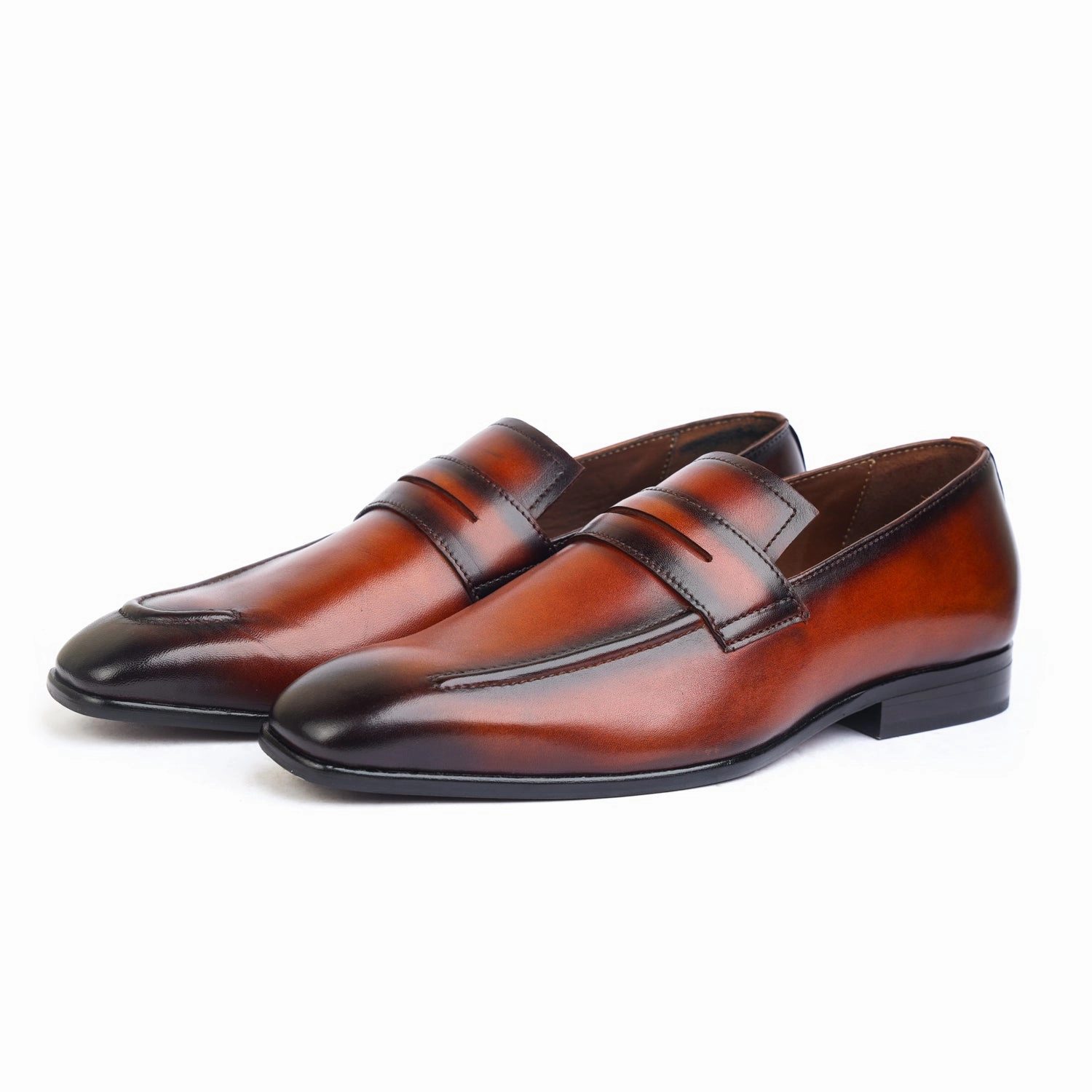 Loafers H&m Designer Penny Loafers Hand Patina