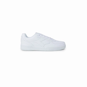 Diadora White Artificial Leather Low Top Sneakers Sneakers Yeezy