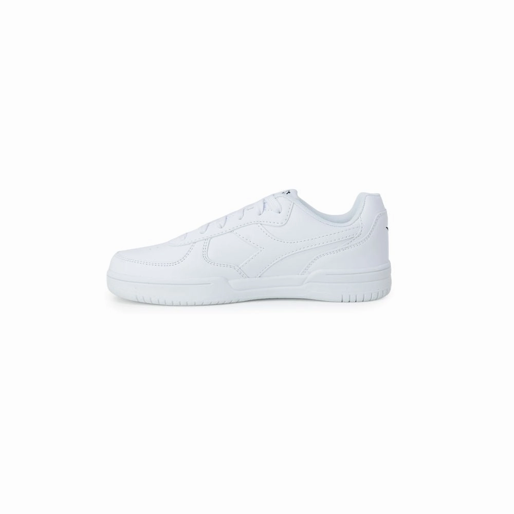 Trending Sneakers Diadora White Artificial Leather Low Top Sneakers