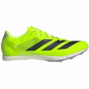 Adidas Training Shoe Distancestar Running Spikes Lucid Lemon / Core Black / Halo Silver