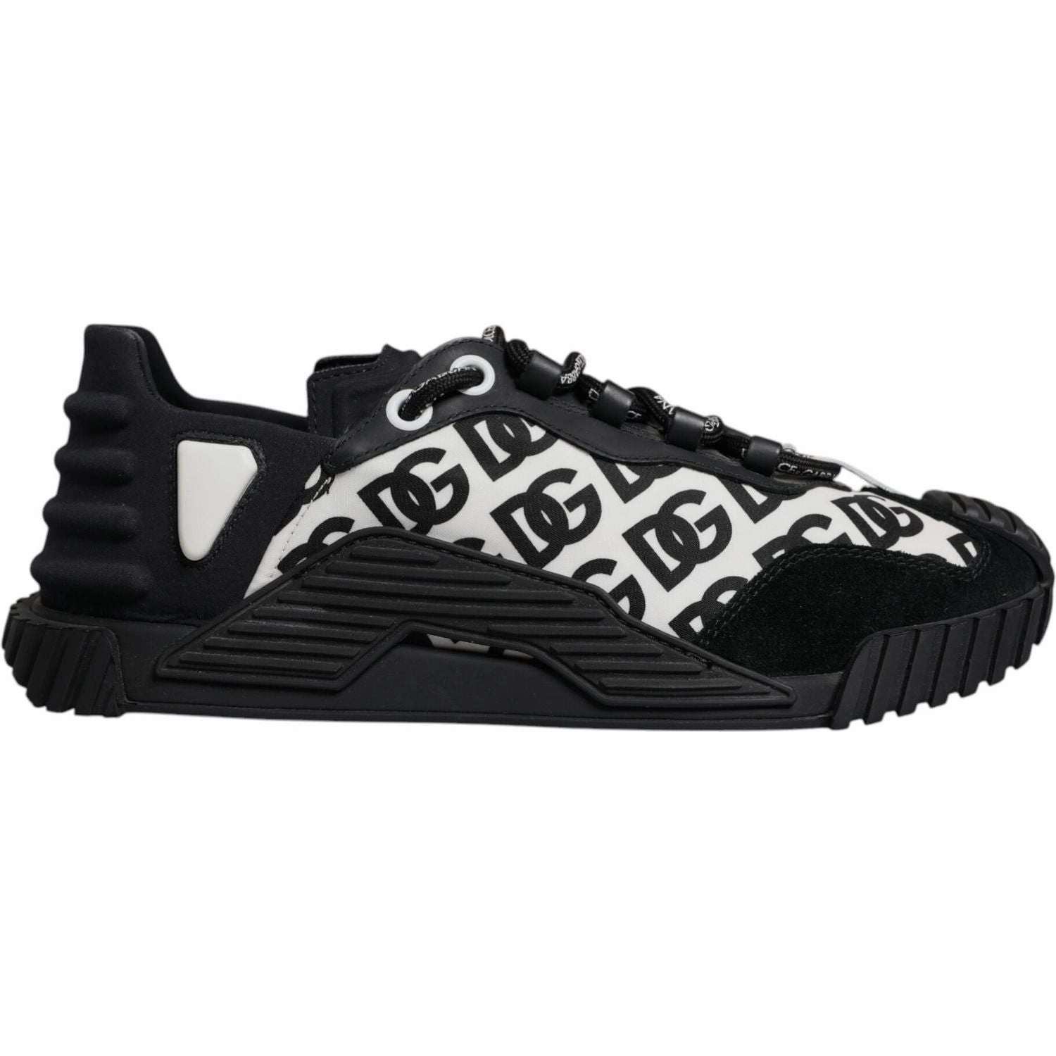 Candy Sneakers Dolce & Gabbana Black Logo Lace Up Low Top NS1 Sneakers Shoes