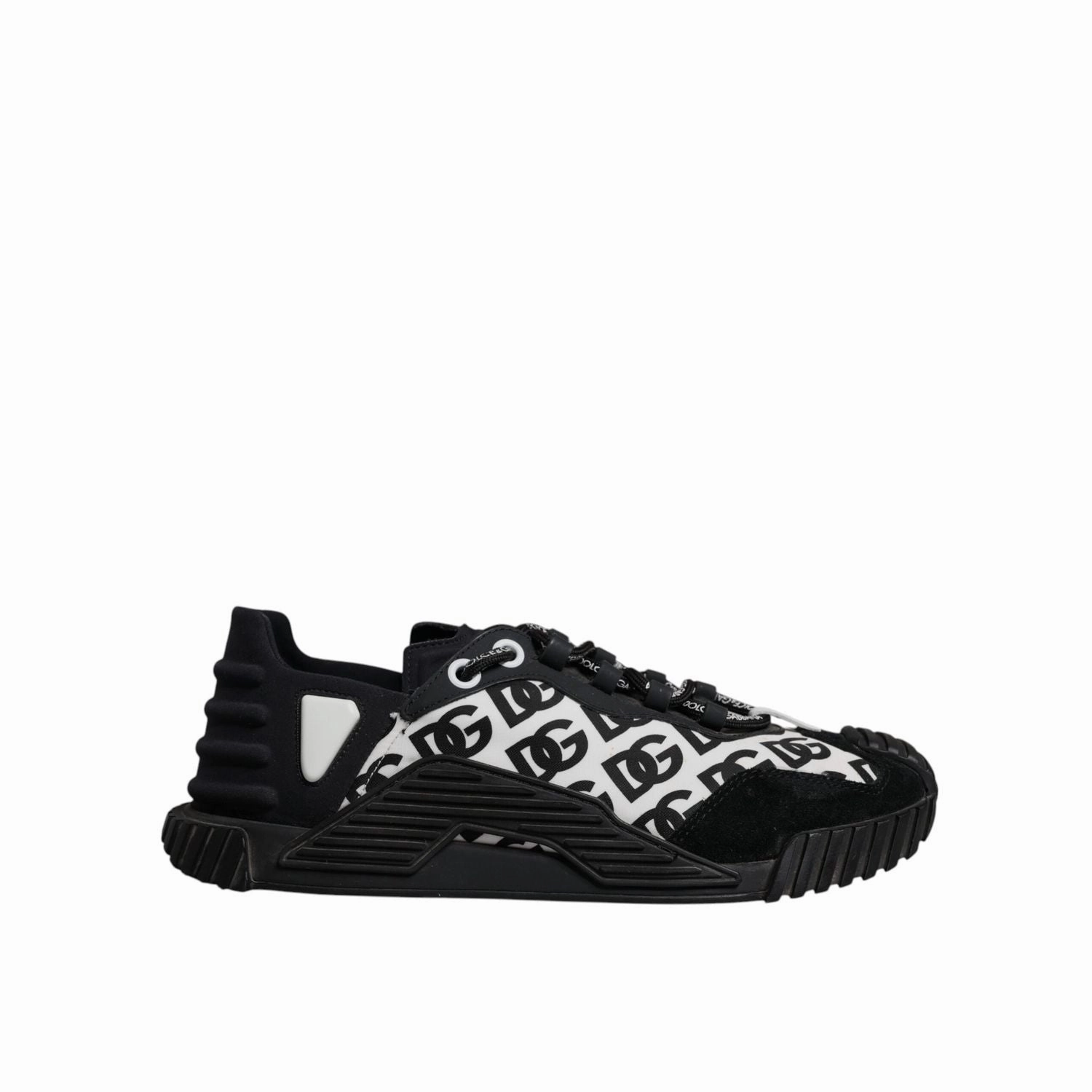 Veja V10 Sneakers Dolce & Gabbana Black Logo Lace Up Low Top NS1 Sneakers Shoes