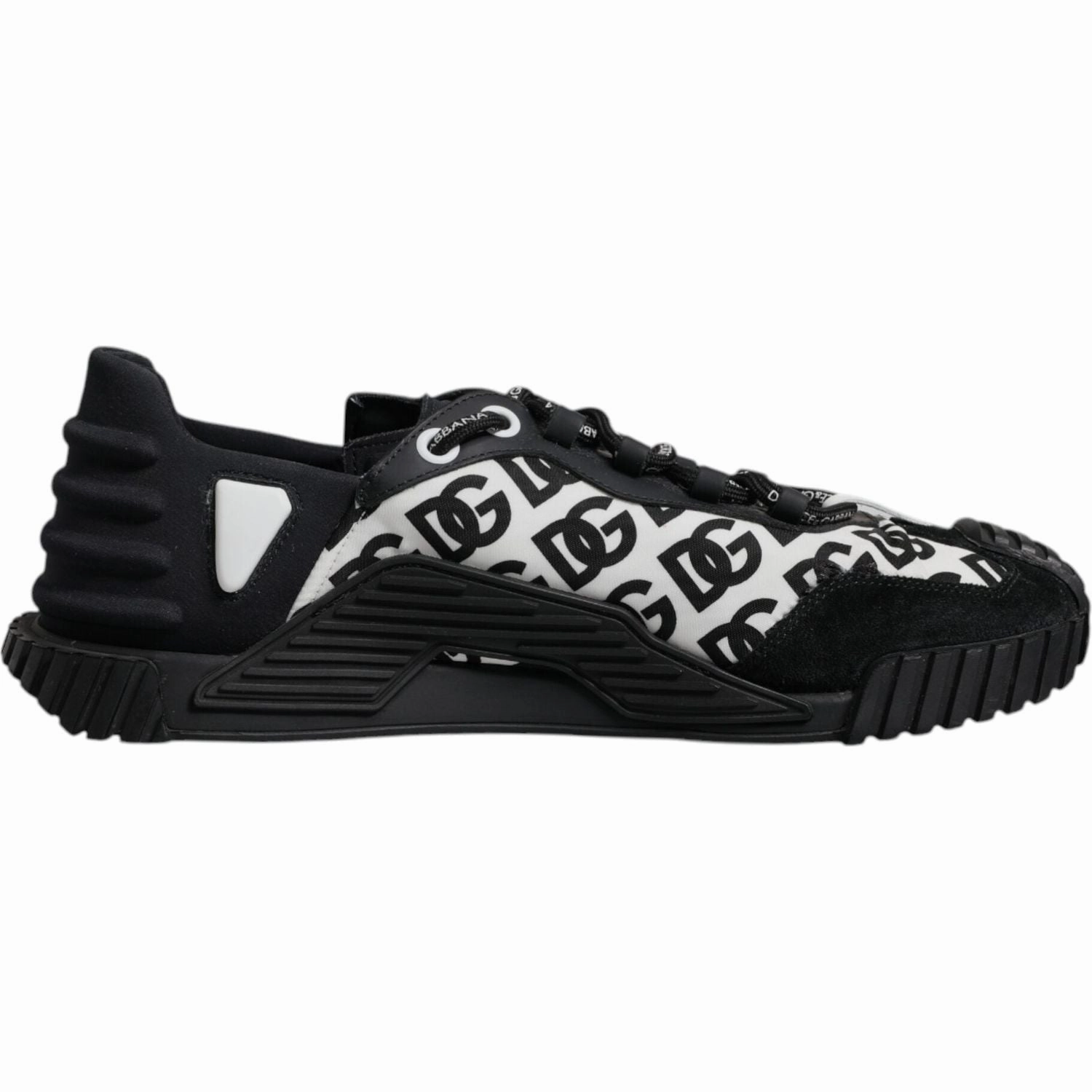 Dolce & Gabbana Black Logo Lace Up Low Top NS1 Sneakers Shoes Bad Sneakers Lyrics