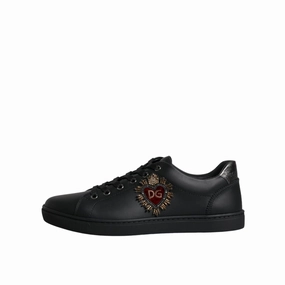 Dolce & Gabbana Black London Sacred Heart Men Sneakers Shoes Shaq Sneakers Walmart