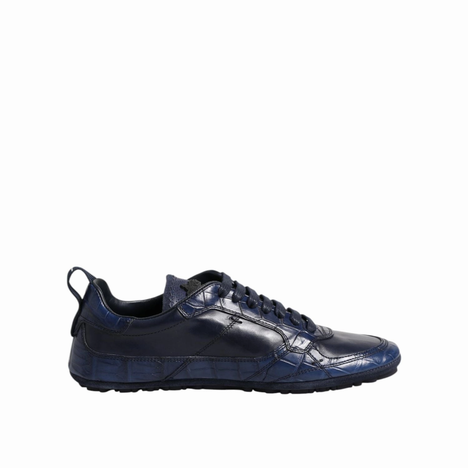Dolce & Gabbana Dark Blue Leather Low Top Men Sneakers Shoes Urban Outfitters Sneakers